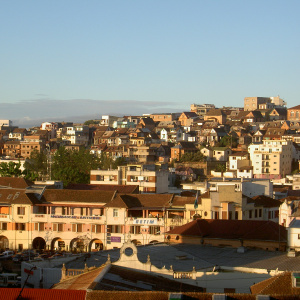 Capital city - View of Antananarivo.