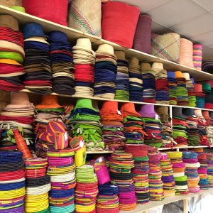 Bobs casquette en rabane