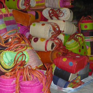 Dépot Excideuil - Stock paniers aravola doublés