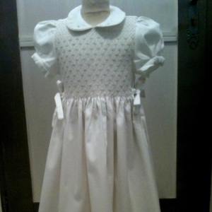 Especially for baptism or communion.