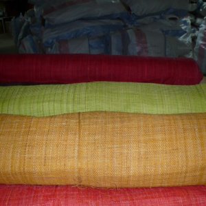 Rouleaux de rabanne multicolores