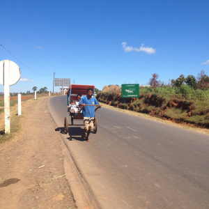 Sur la route d Antsirabe