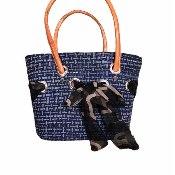 Sac à Main Artisanal De Madagascar – Fibres Naturelles Et épices, Petit Format Beige